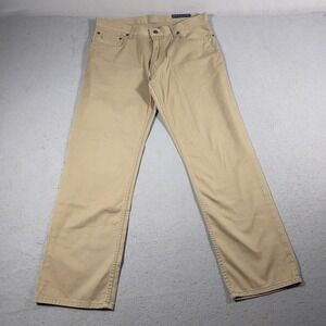 Polo Ralph Lauren Pants Men 34x30 Khaki Straight Fit Cotton Chino Classic NWT